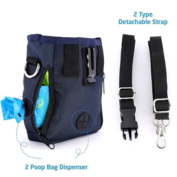 FurryFido Dog Training Pouch with Waste Bag Dispenser