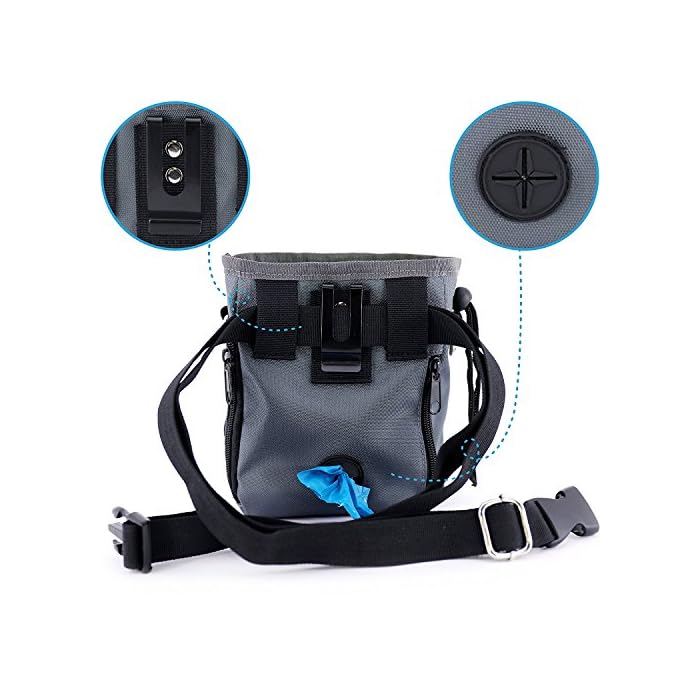 FurryFido Dog Training Pouch with Waste Bag Dispenser